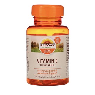 วิตามินอี, VitaminE Natural E 400iu  100 softgel