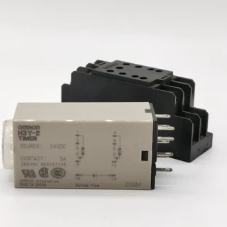 timer รีเลย์เวลา H3Y-2 AC220V dc12v dc24v แท้ของใหม่ดูรายละเอียดเพิ่มได้ครับ ดูที่ตัวเลือกนะครับรายละเอียดไม่รวมซ็อกเก็ต
