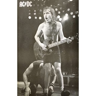 โปสเตอร์ วง ดนตรี AC/DC เอซี/ดีซี รูป ภาพ ติดผนัง สวยๆ poster 34.5 x 23.5 นิ้ว (88 x 60 ซม.โดยประมาณ)