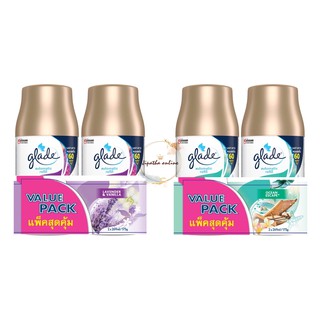 (แพ็คคู่) เกลด ออโตเมติค สเปรย์ รีฟิล แพ็คคู่ 269 มล Glade Automatic Spray 269ml Twinpack สเปรย์ปรับอากาศ ปรับอากาศ