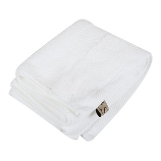 ผ้าขนหนู  STYLE TWILL 15X32 นิ้ว สีขาว ผ้าเช็ดผม ผ้าเช็ดตัวและชุดคลุม ห้องน้ำ TOWEL  STYLE TWILL 15X32" WHITE
