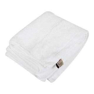 TOWEL HOME LIVING STYLE TWILL 15X32" WHITE ผ้าขนหนู  STYLE TWILL 15X32 นิ้ว สีขาว ผ้าเช็ดผม ผ้าเช็ดตัวและชุดคลุม ห้องน้ำ