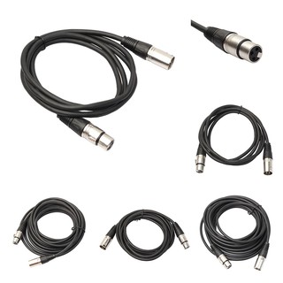 【 NEW One 】 3 pin XLR ไมโครโฟนสายเคเบิ้ล Male to Female