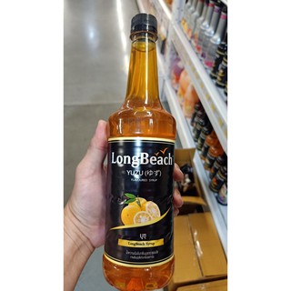 ecook น้ำเชื่อม น้ำหวานเข้มข้น กลิ่น ส้มยูซุ mk longbeach yuzu syrup 740ml