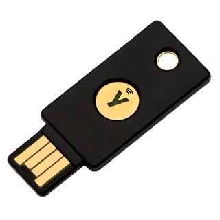 YubiKey 5 NFC Security Key 2FA กุญแจรักษาความปลอดภัย ปกป้องการแฮกบัญชี Binance, Gmail, Facebook, Instagram etc