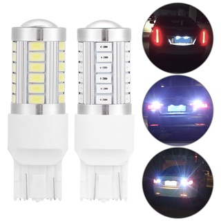 หลอดไฟถอยหลังรถยนต์ LED T20 W21 5W 7443 33SMD 1 ชิ้น