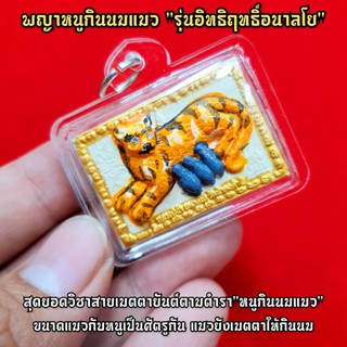 เครื่องรางพญาหนูกินนมแมว รุ่นอิทธิฤทธิ์อนาลโย สุดยอดวัตถุมงคลมหาเมตตา แมวที่เป็นศรัตรูกับหนูยังยอมให้หนูกินนมได้