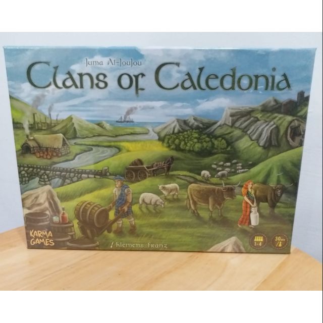 Clans of caledonia board game