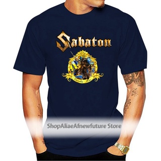 ใหม่ เสื้อยืด พิมพ์ลาย Sabaton -Carolus Rex- Swedish Metal Band T_-S Dkdilk23Lfjecc21