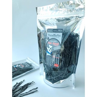 PARADISE PET Fish Snack Charcoal ปลาเส้นชาโคล