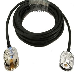 UHF PL259 Male to TNC Male Connector RG58 50-3 RF Coax Coaxial Cable 50ohm 50cm 1m 2m 3m 5m 10m 15m