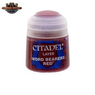 [P360พร้อมส่ง] Citadel : LAYER: Word Bearers Red สีอะคริลิคสำหรับทาโมเดล