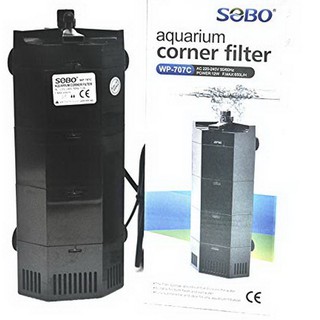 Sobo Wp-707C Corner Filter กรองมุมตู้ปลา เพื่อให้น้ำใสสะอาด