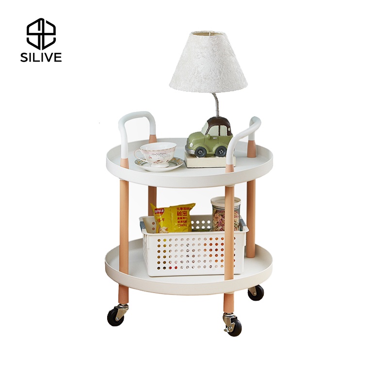 Silive Shop ชั้นวางของ ชั้นวางของรถเข็น # B-C005