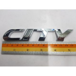 Logo City ของรถ Honda 13.8 × 2.3 cm