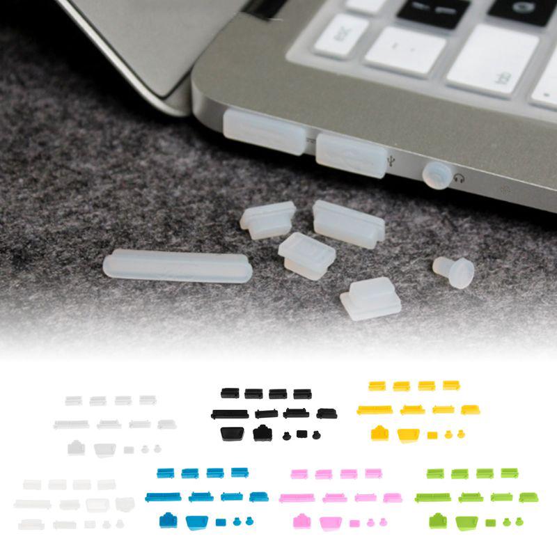 win♥ 13PCS Anti-Dust Plugs Soft Silicone Data Port USB Protector Set Laptop Jacks Dustproof Cover