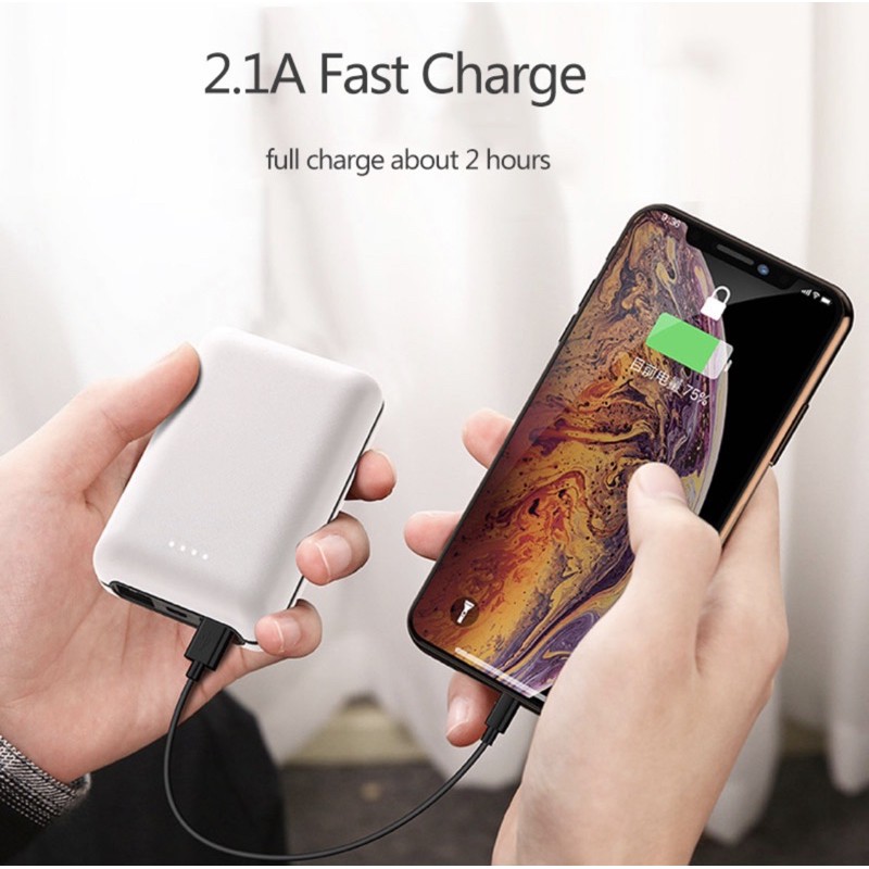 Powerbank แบตสำรอง 6000 mAh