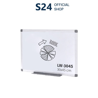 Mountain Whiteboard กระดานไวท์บอร์ด กระดานไวท์บอร์ดแม่เหล็ก รุ่น LW-3045 (30x45 cm.)