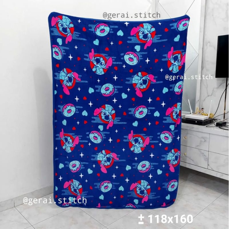 ผ้าห่ม Disney Stitch dounut lilositch