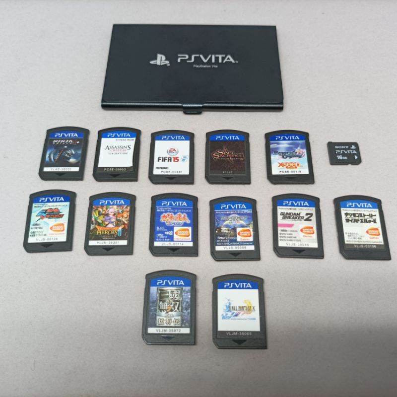 (PSV3) แผ่นเกมส์ไม่มีกล่อง PS Vita แท้ | PS Vita Original Game Out Box | PSV Steel Box | ใช้งานปกติ