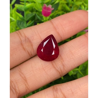 พลอย ทับทิม (Ruby Sapphire) 13.30 กะรัต (Cts.) พลอยแท้ อัญมณีมงคลประจําวันเกิด