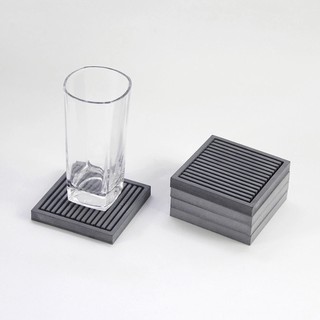 (Grey Shade) Concrete Coaster ถาดรองแก้ว ถาดใส่ของ ถาดปูน ของแต่งบ้าน