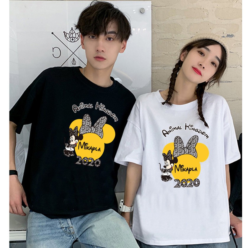 BK-168 เสื้อยืดแขนสั้นพร้อมส่ง 8สี ลายการ์ตูน ขายดีตามเทรนด์ ลายน่ารัก สีสันสดใสน่ารัก ใส่ได้ทั้งหญิ