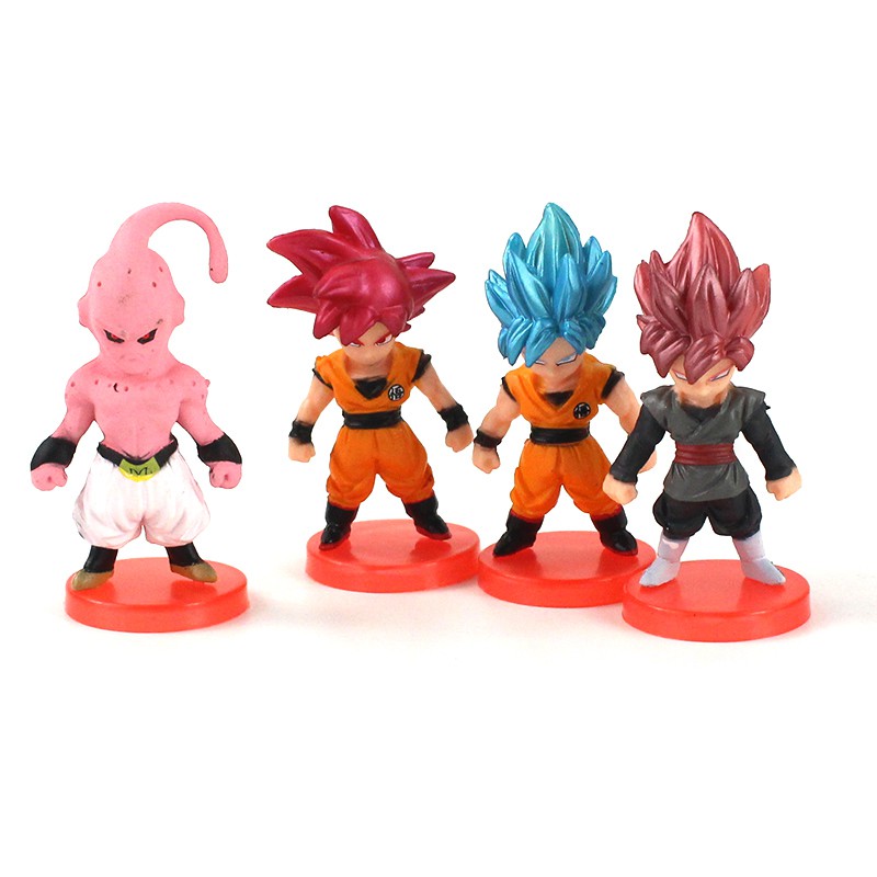 โมเดลฟิกเกอร์ PVC อนิเมะ Dragon Ball Z Son Goku Majin Buu Frieza Zamasu Son Gohan Gotenks Vegetto Super Saiyan Q Version ของเล่นสําหรับเด็ก 8 ชิ้น ต่อชุด - รูปที่ 4