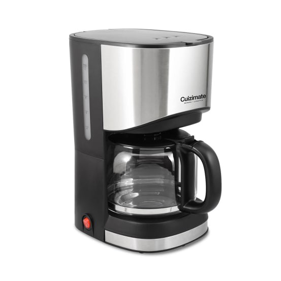 CUIZIMATE เครื่องชงกาแฟ Coffee Machine : RBSKAFFEE Silver-Black 1.2 L