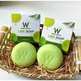 สบู่มะนาวWink Whiteของแท้ #LIMESOAP