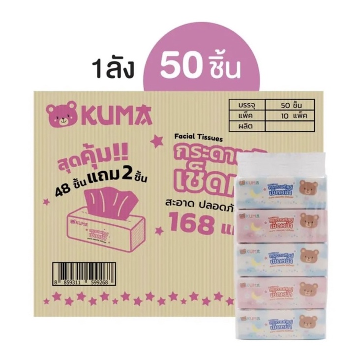 กระดาษทิชชู่ kuma ยกลัง