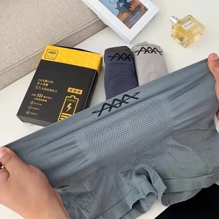 กางเกงในชายสไตล์เกาหลี ใส่สบาย ผ้านิ่มมาก เนื้อผ้ายืดยุ่นได้ดี ฟรีไซร์ เอว 28-44 นิ้ว