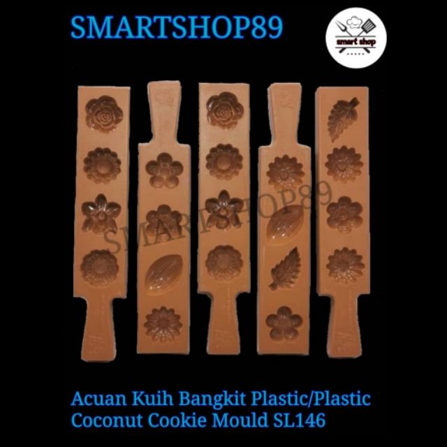 Acuan Kuih Bangkit Plastic/Auan Putu Kacang คุกกี้มะพร้าวพลาสติก Mould