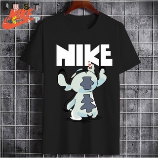 Tee เสือยืดผู้ชาย - Nike Stitch เสื้อยืดแขนสั้น unisex ผ้าฝ้ายสไตล์การออกแบบที่เข้าคู่กันทุกประการ