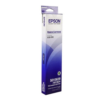 เอปสัน ผ้าหมึกแพ็คคู่ สำหรับ LQ-310 รุ่น S015639 Epson LQ-310 Ink Ribbon Twin Pack S015639