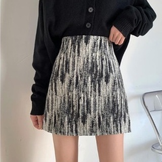 A-Line High Waist Skirt