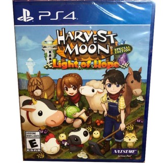 PS4 Harvest Moon Light of Hope Special Edition ( AllZone/English ) แผ่นเกม ของแท้ มือ1 มือหนึ่ง ของใหม่ ในซีล แผ่นเกมส์