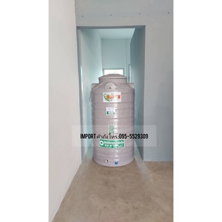 ถังเก็บน้ำ ยี่ห้อ safe แกรนิต รุ่น 500 ลิตร  กันตะไคร่น้ำ 100%