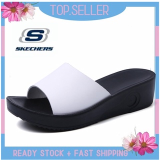 [พร้อมส่ง] *Skechers__go Walk Arch Fit รองเท้าแตะโลฟเฟอร์ ส้นแบน แบบสวม สําหรับผู้หญิง ผู้ชาย