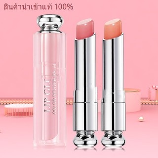 ลิปบาล์ม Dior Addict Lip Glow ขนาด 3.5g ลิปสติก ลิปดิออร์ ลิปบาล์มบำรุงริมฝีปาก มอบความชุ่มชื่น เบอร์สีชมพู 001 และสีพีช