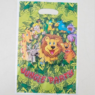 ถุงขนม ลาย Safari jungle Lootbag สําหรับปาร์ตี้ 20 ชิ้น