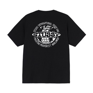 [S-5XL] ใหม่ มีสไตล์ สะดวกสบาย STUSSY เสื้อยืด ลายจุด แนวสตูสซี่ ทั่วโลก