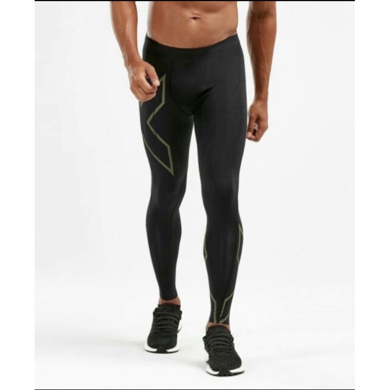 กางเกงวิ่งชาย 2xu MCS Run compression เบอร์ S มือสอง