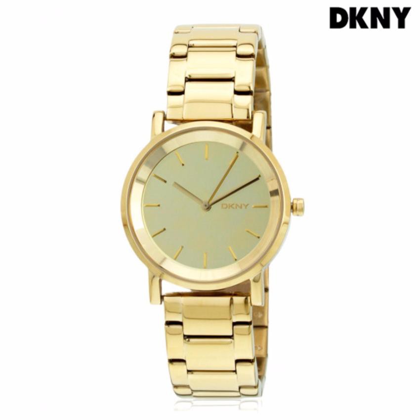 DKNY รุ่น NY2178 นาฬิกาข้อมือผู้หญิง Gold Dial Watch