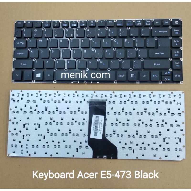 Acer E5-473 E5-473G E5-473T E5-473T 506E E5-473TG สีดํา (กําลัง)