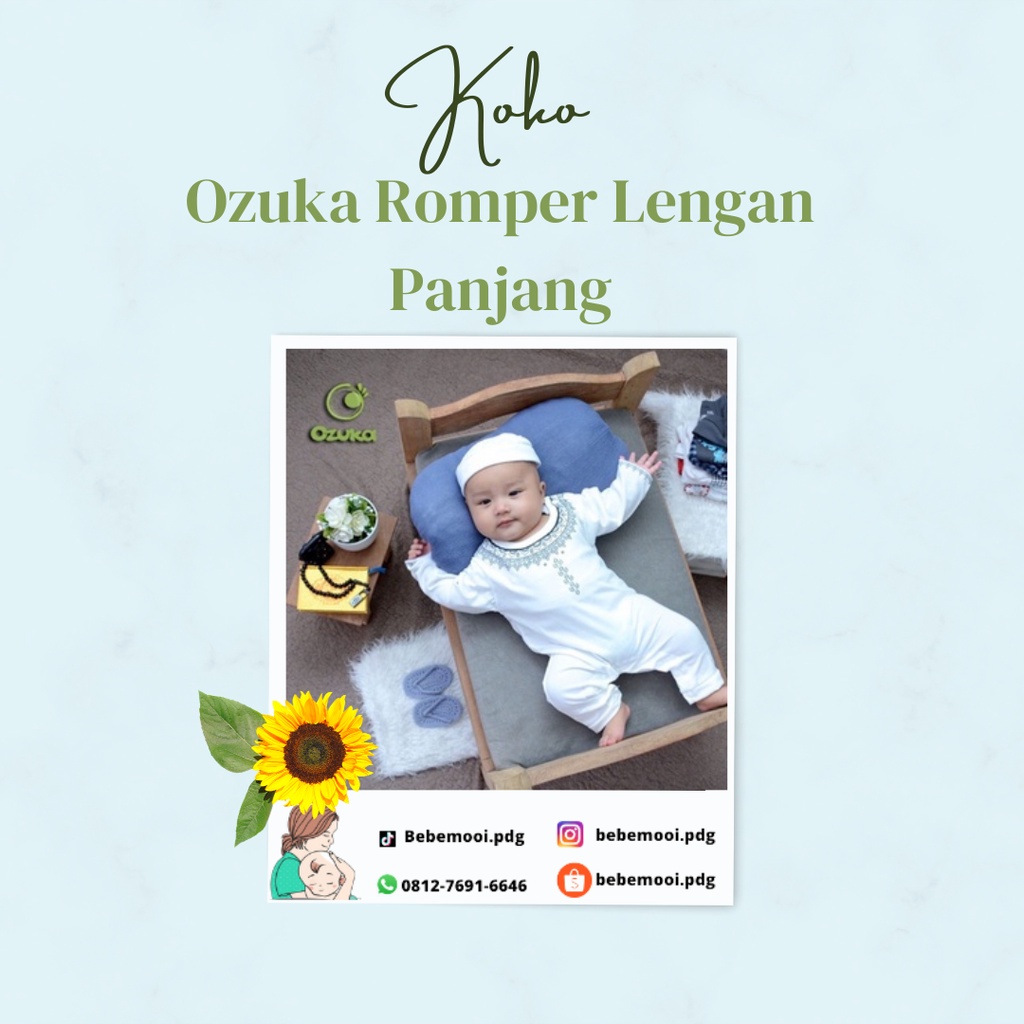 ชุดรอมเปอร์แขนยาว Ozuka Koko