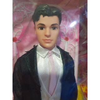 **กล่องไม่สวย** 2008 BARBIE WEDDING DAY SPARKLE Groom KEN DOLL #N8283