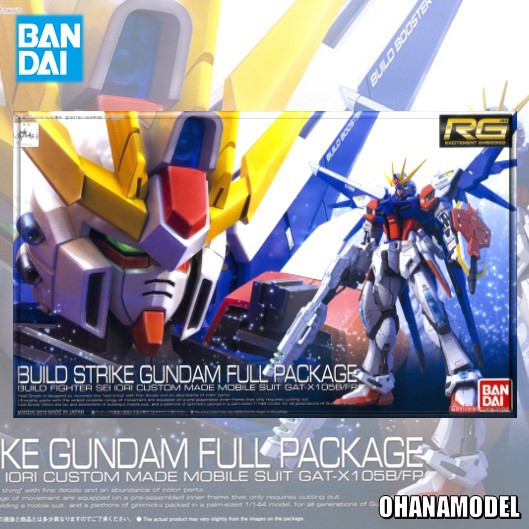 Bandai RG 1/144 BUILD STRIKE GUNDAM FULL PACKAGE