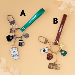 พวงกุญแจ Starbucks Keychain ของแท้