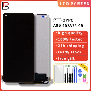 อะไหล่หน้าจอสัมผัส Lcd แบบเปลี่ยน สําหรับ Oppo A95 4G A74 4G A95 5G Reno 7Z 5G CPH2365 CPH2219